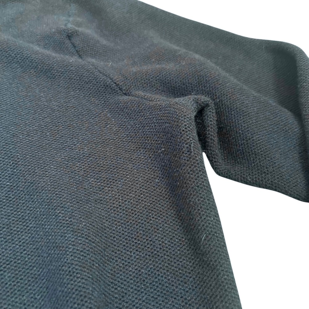 Polo Ralph Lauren Mens Sweater Large Pima Cotton Navy Blue Pony - Picture 7 of 7